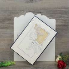 Modern Invitation Card with Envelope Luxurious Invitation Card 